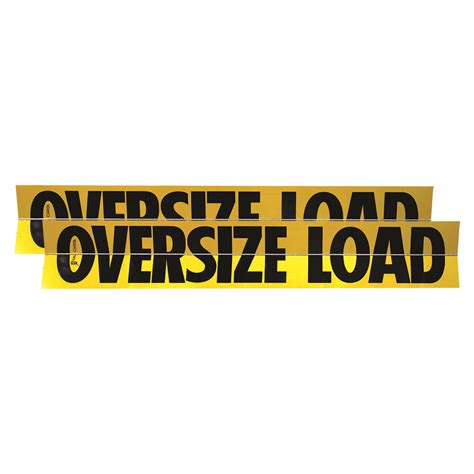 hinged aluminum oversize load sign mounting bracket|oversized aluminum load signs.